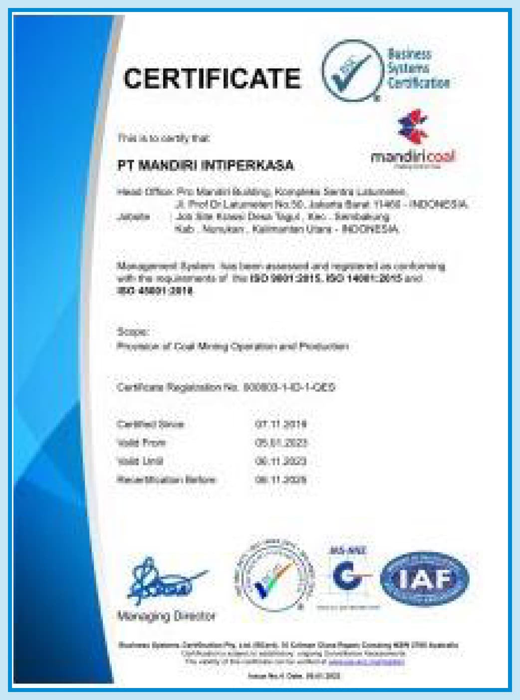 Certificate Image